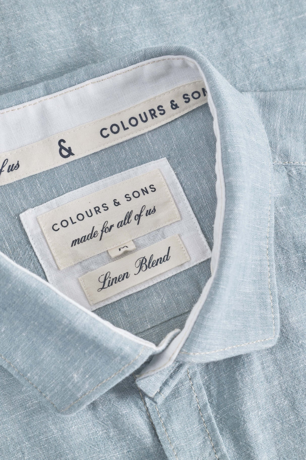 Hemd Leinen Blend - Kimono von Colours & Sons - Hemd