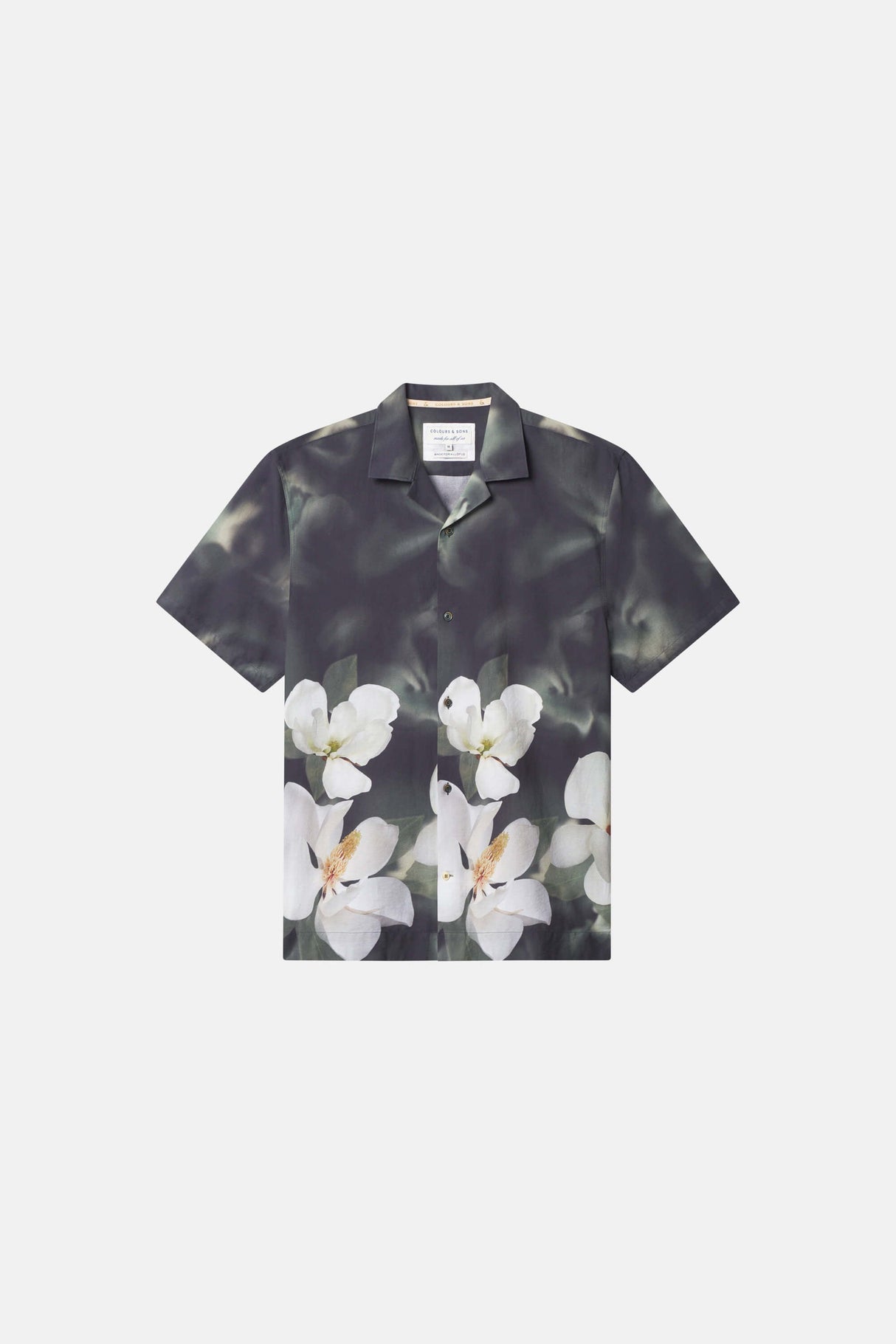 Camp Collar Hemd - Magnolia von Colours & Sons - Hemd