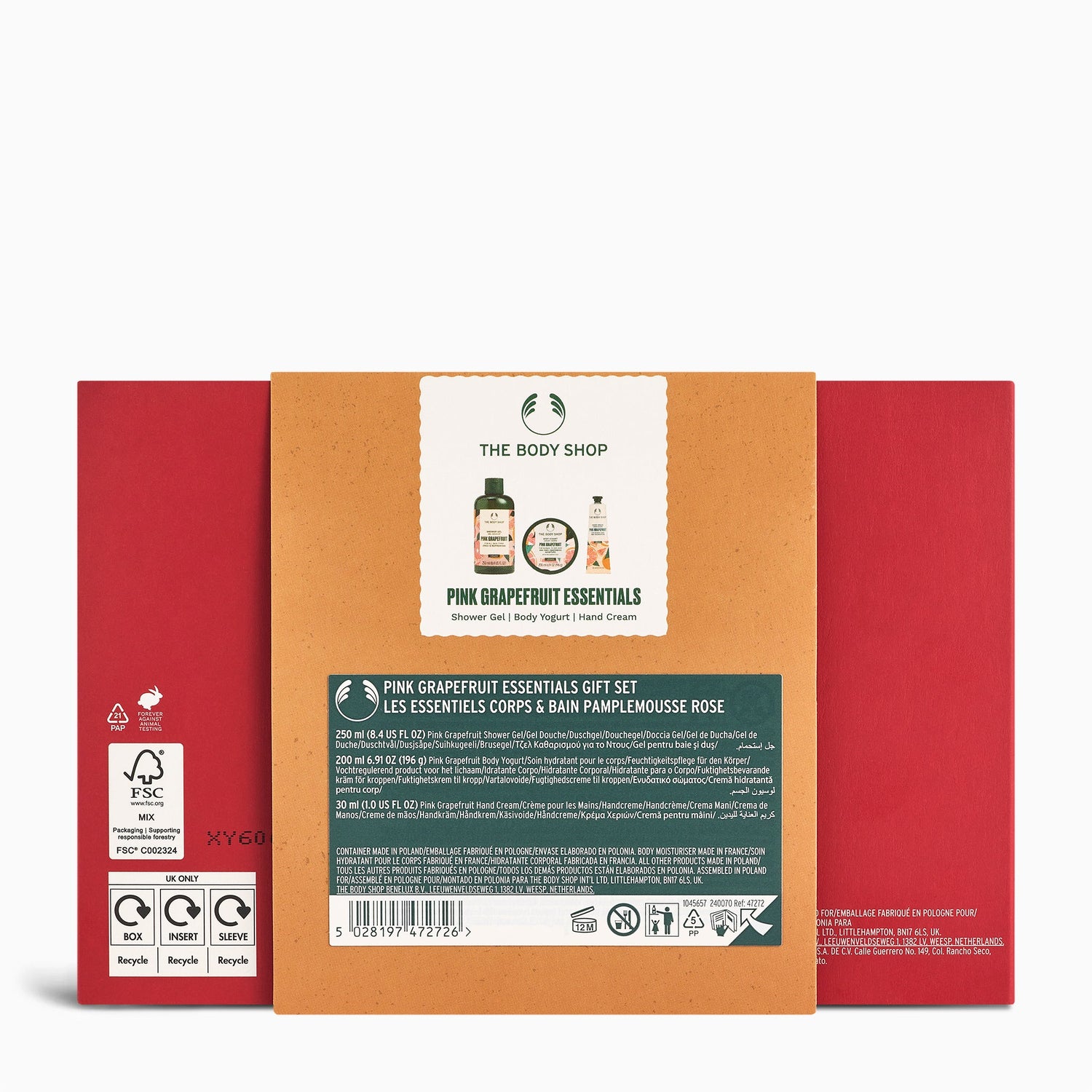 Pink Grapefruit Essentials Gift Set von The Body Shop - Pflege-Set