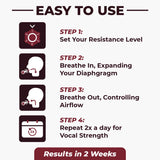 BREATHER VOICE - Combined Respiratory Muscle Trainer von THE BREATHER - Atemtrainer