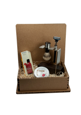 Golddachs Geschenkset Wenge Rasierset MACH3