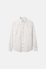 Hemd Leinen Blend - White von Colours & Sons - Hemd