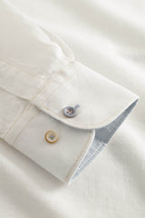 Hemd Leinen Blend - White von Colours & Sons - Hemd