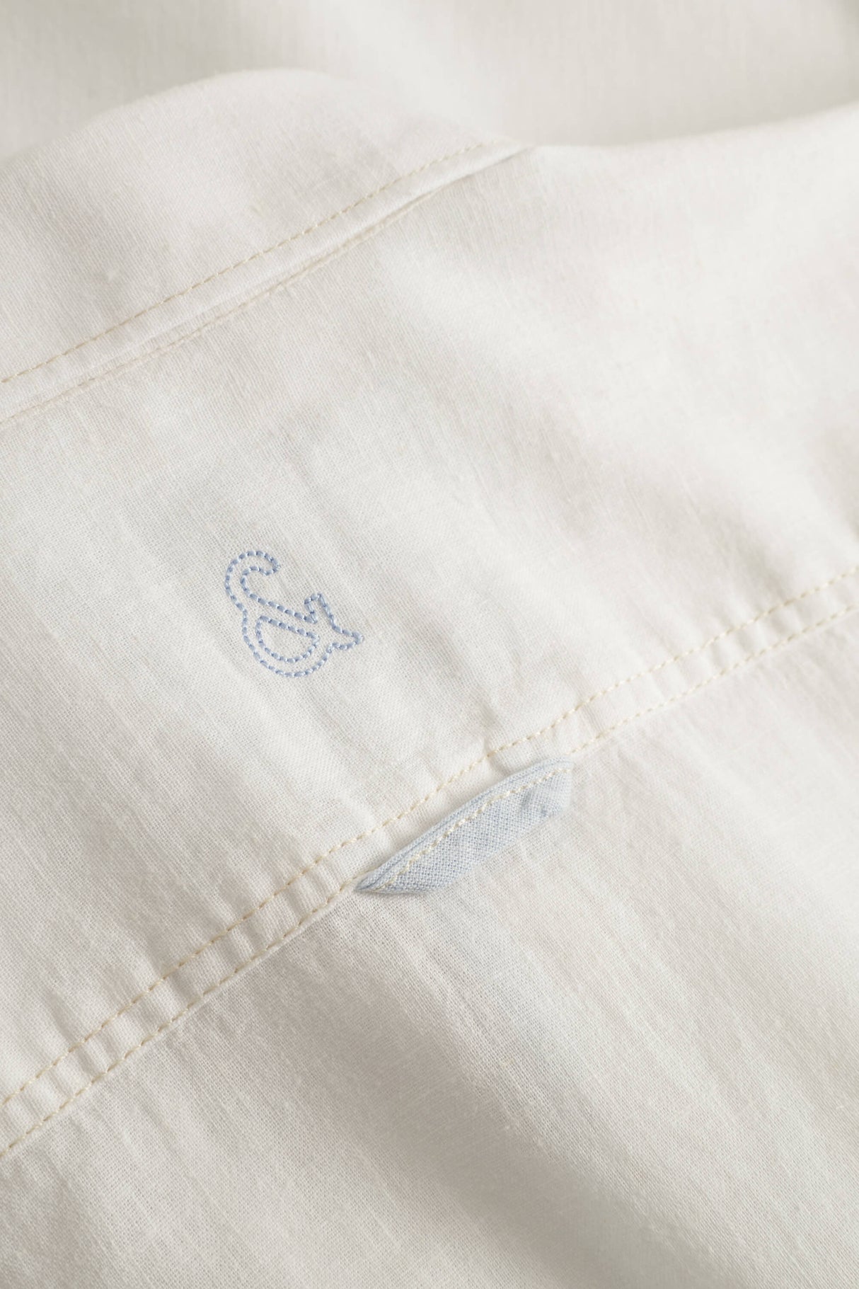 Hemd Leinen Blend - White von Colours & Sons - Hemd