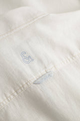 Hemd Leinen Blend - White von Colours & Sons - Hemd