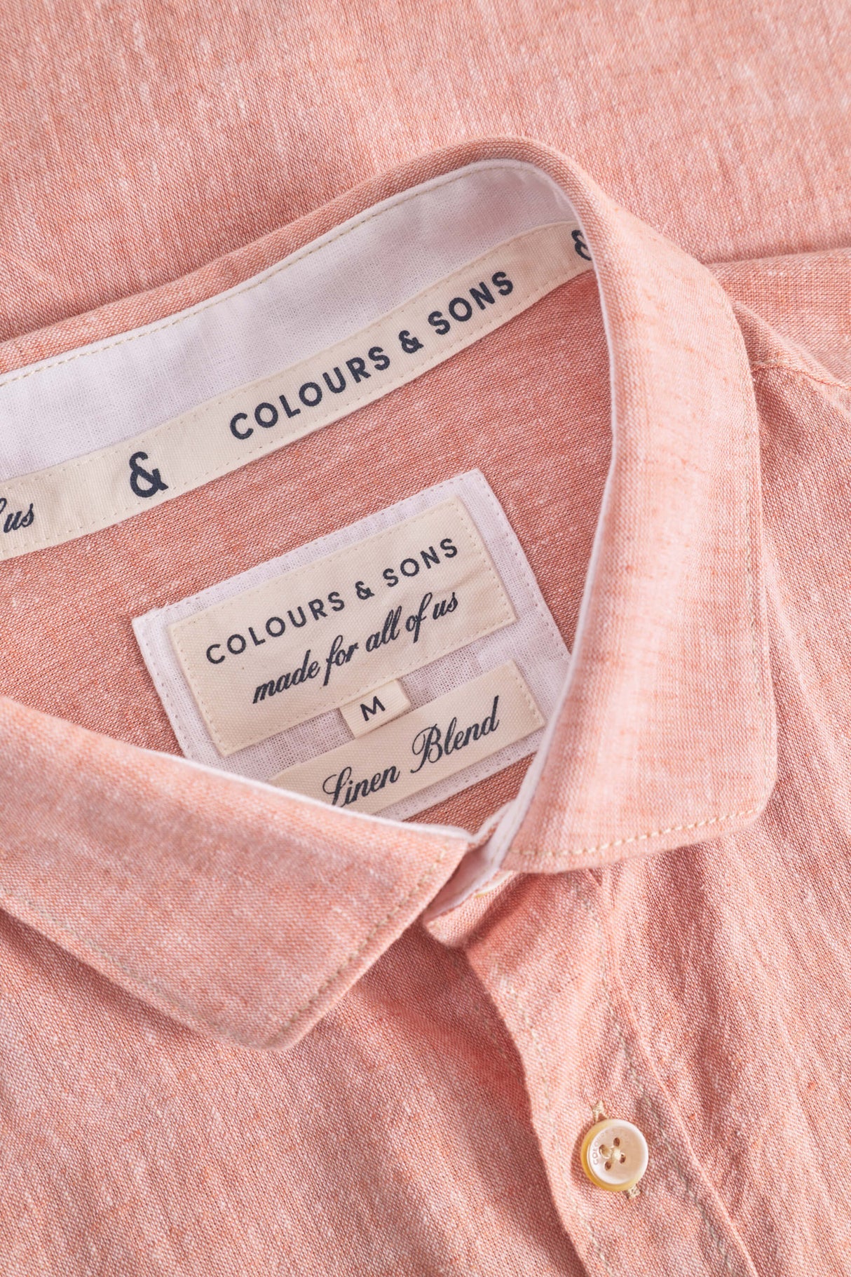Hemd Leinen Blend - Clay von Colours & Sons - Hemd