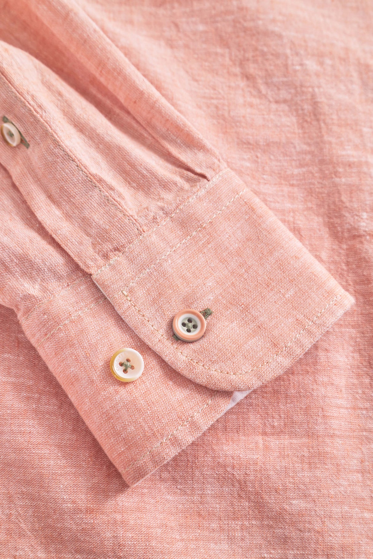 Hemd Leinen Blend - Clay von Colours & Sons - Hemd