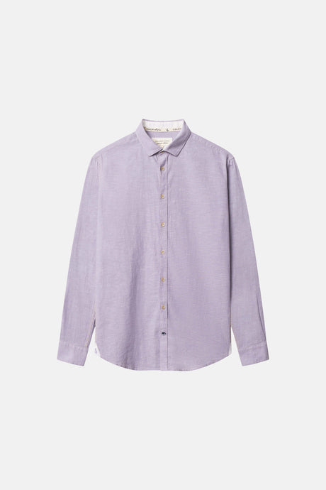 Hemd Leinen Blend - Orchid von Colours & Sons - Hemd