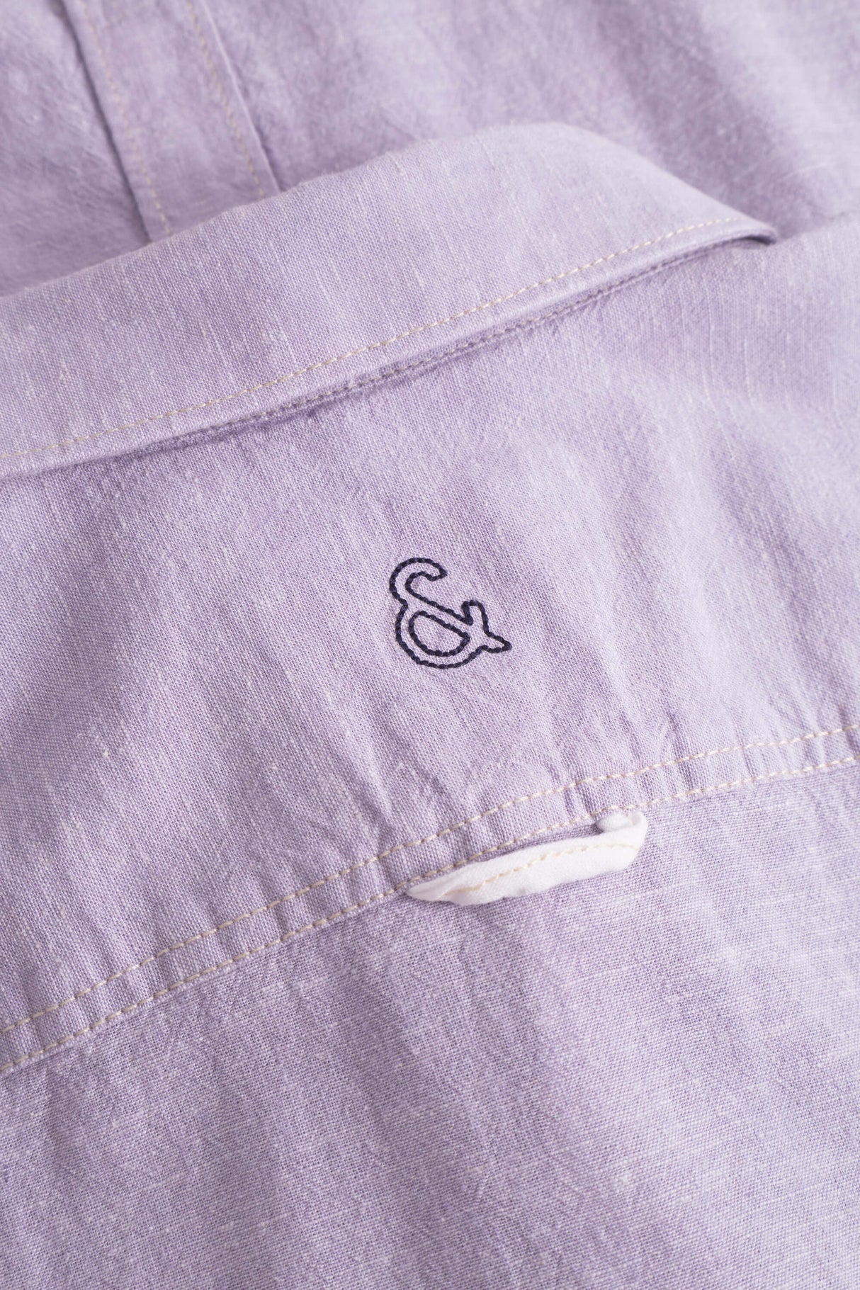 Hemd Leinen Blend - Orchid von Colours & Sons - Hemd
