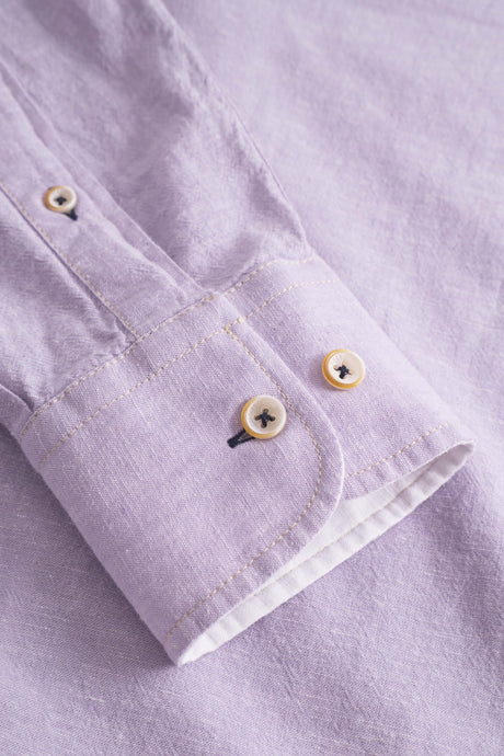 Hemd Leinen Blend - Orchid von Colours & Sons - Hemd