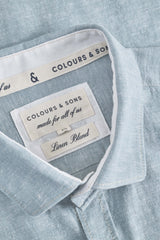 Hemd Leinen Blend - Kimono von Colours & Sons - Hemd