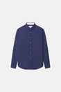 Hemd Leinen Blend - Navy von Colours & Sons - Hemd