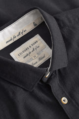 Hemd Leinen Blend - Anthracite von Colours & Sons - Hemd