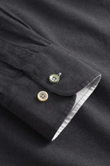 Hemd Leinen Blend - Anthracite von Colours & Sons - Hemd