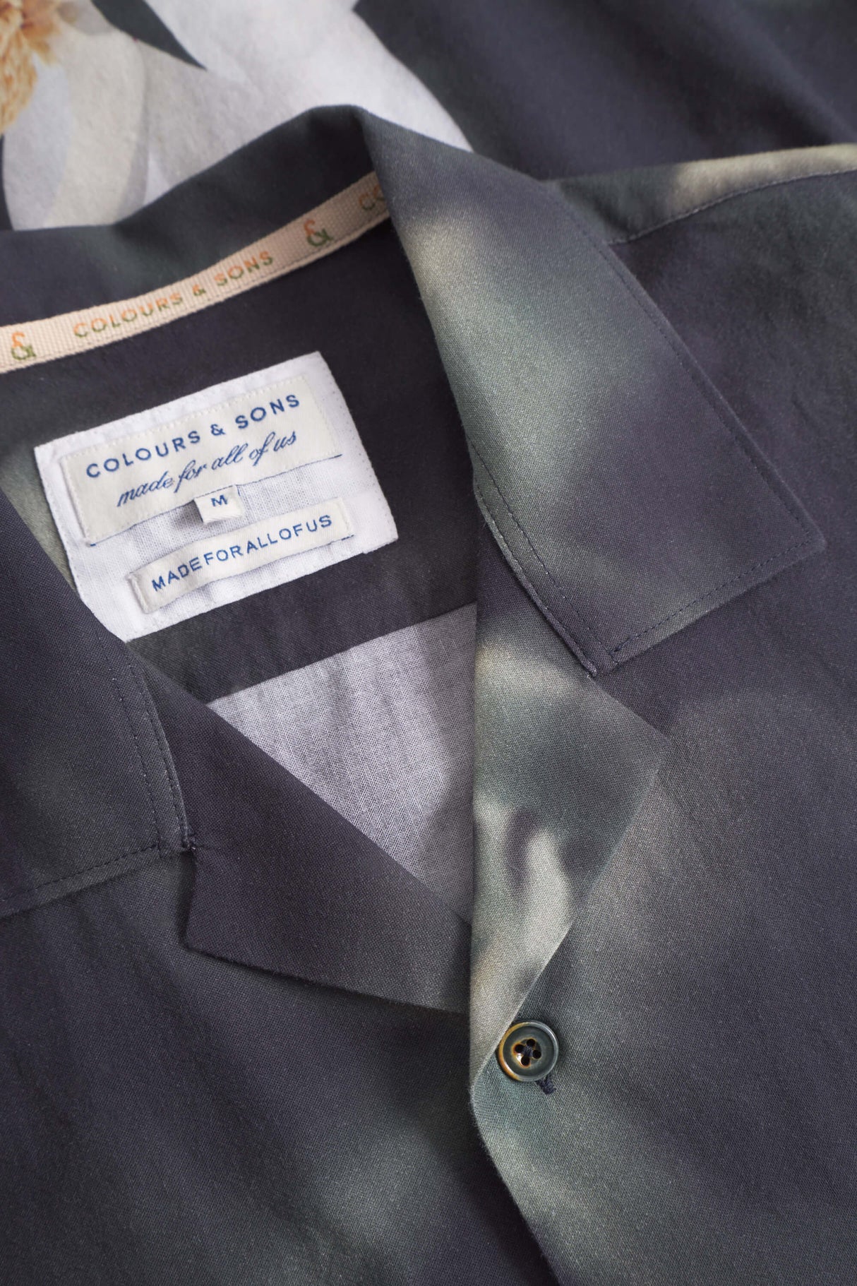 Camp Collar Hemd - Magnolia von Colours & Sons - Hemd
