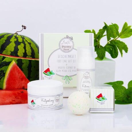 Badefee Geschenkset Pretty Feet "Wassermelone-Minze"