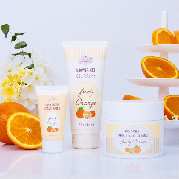 Badefee Geschenkset Joghurt Line Fruity Orange