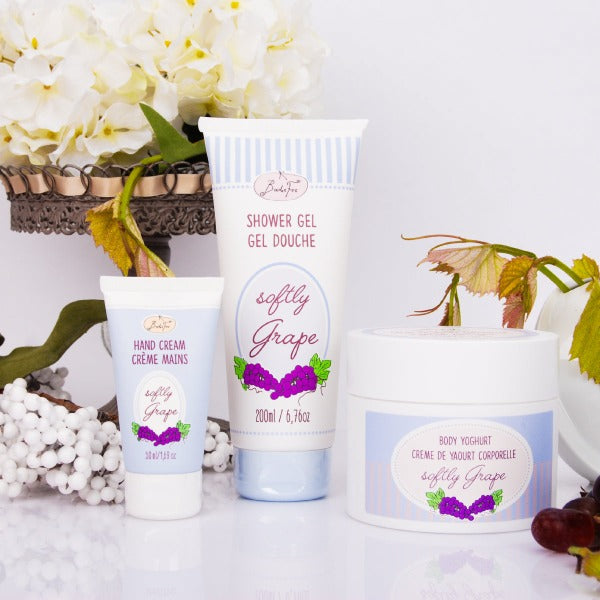 Badefee Geschenkset Joghurt Line Softly Grape