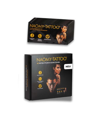 Naomy Tattoo 20 Pflegetücher