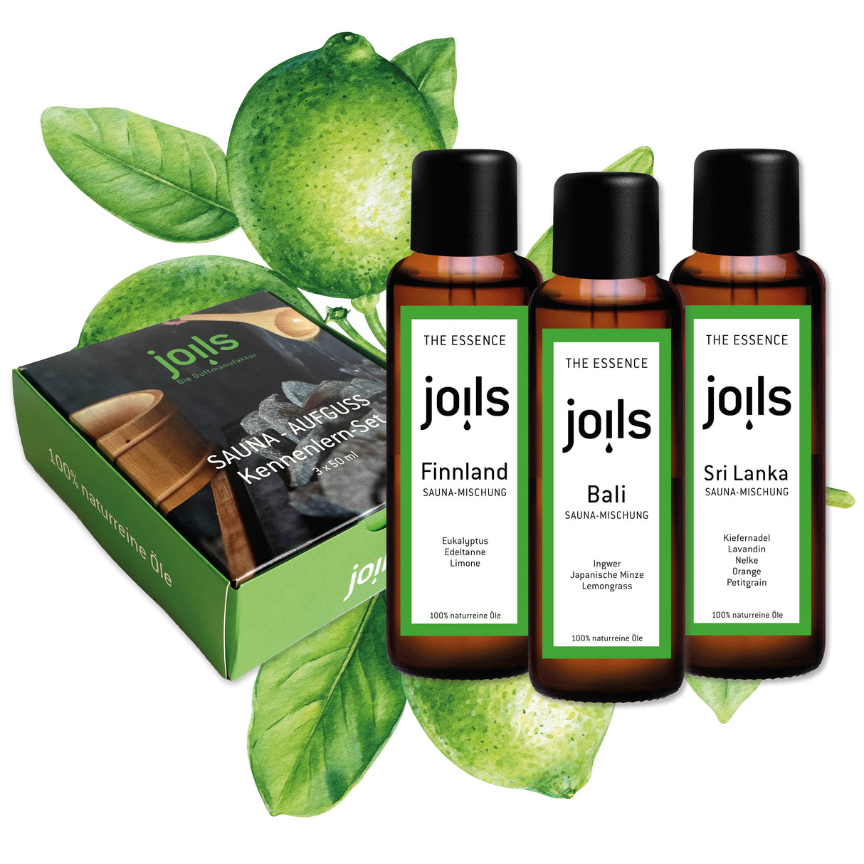 Kennenlern-Set I Sauna-Aufgüsse  |  3x100ml
