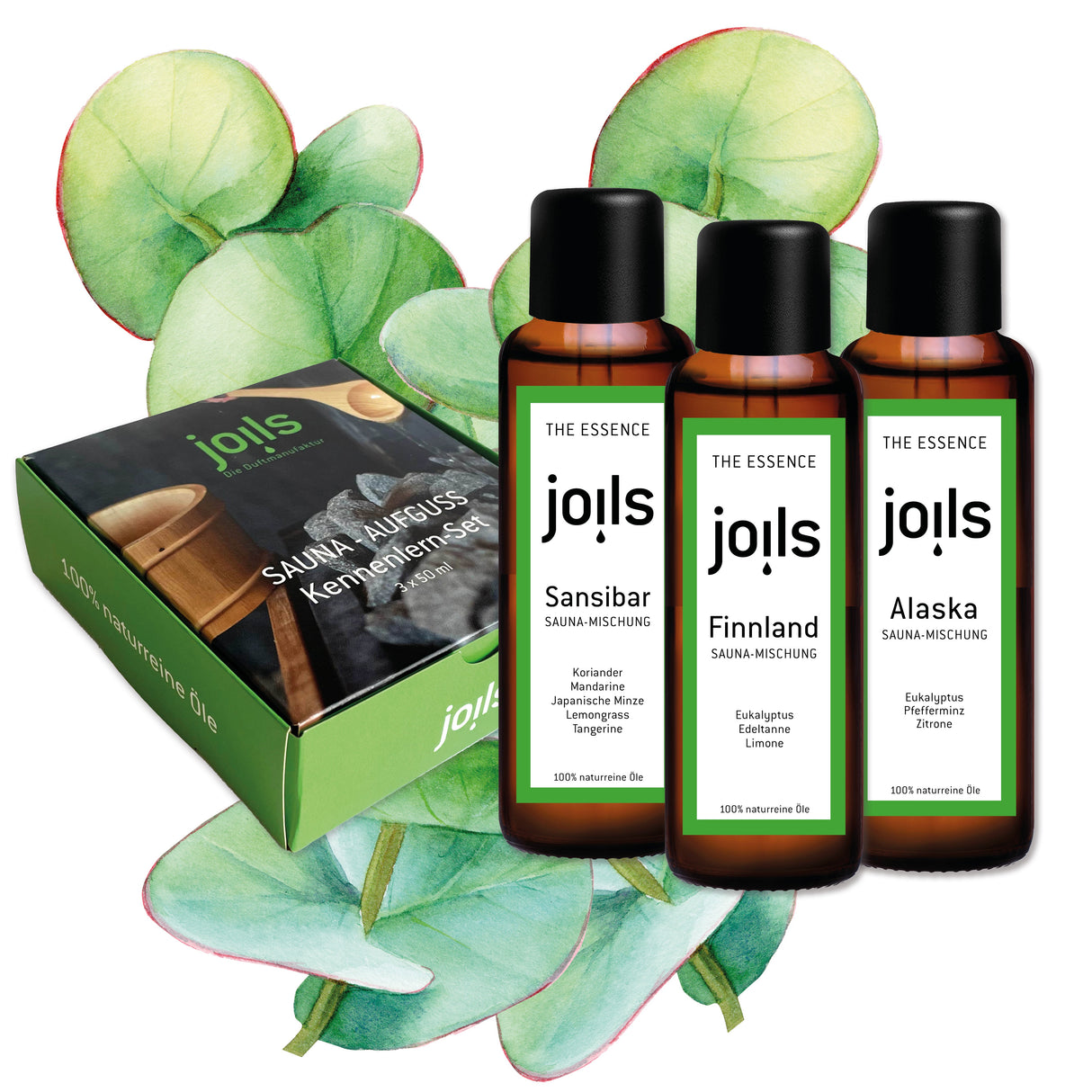 Kennenlern-Set I Sauna-Aufgüsse  |  3x50ml