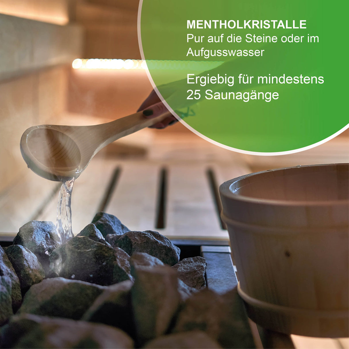 Sauna-Mentholkristalle aus 100% Minzöl | naturrein