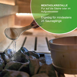 Sauna-Mentholkristalle aus 100% Minzöl | naturrein
